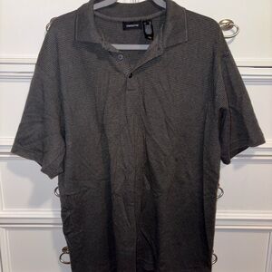 Claiborne Dark Gray Polo Shirt